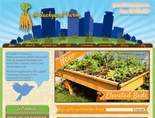 Tablet Screenshot of abackyardfarm.com